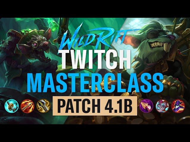 ULTIMATE Twitch Guide (PLAY LIKE A CHALLENGER & LEGEND PLAYER) | Patch 4.1B | RiftGuides | WildRift