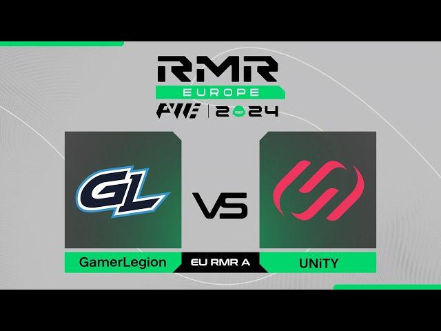 GamerLegion проти UNiTY | PWE CS2 EU RMR A 2024