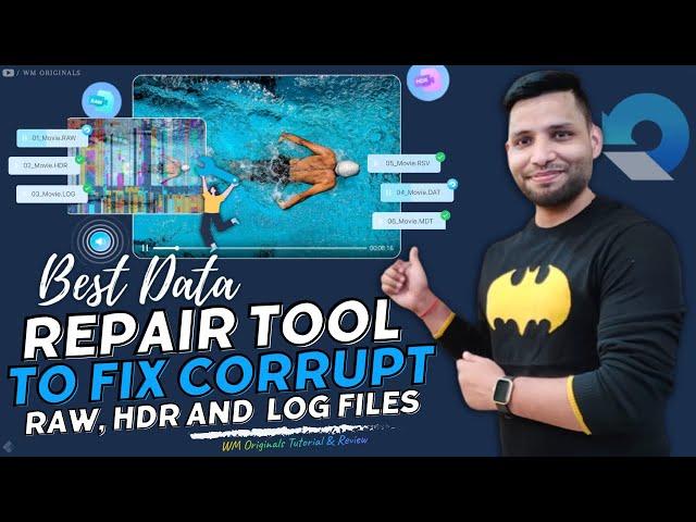 Best Data Repair Software to Fix Corrupted HDR, RAW, LOG Files (2025) Wondershare Repairit Tutorial