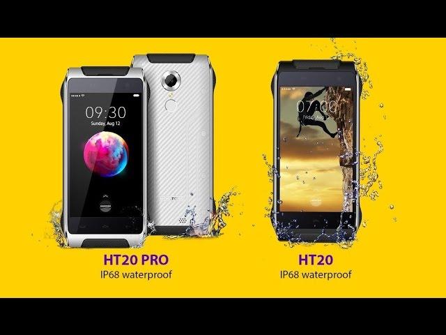 HOMTOM HT20 & HT20 PRO  IP68 Waterproof Rugged Phone