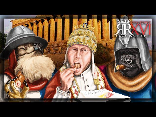 THE ROYAL RUMBLE XVI #3 - Europa Universalis IV MP 40 Players