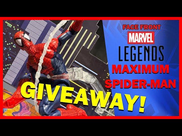 I’m GIVING AWAY this $50 Maximum Spider-Man action figure!