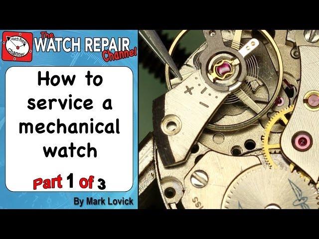 How to service a mechanical watch. Part 1. AS 1900 in a Rotary watch