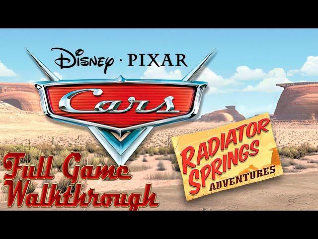 Cars: Radiator Springs Adventures - Full Game Walkthrough (Endings) (No Commentary)