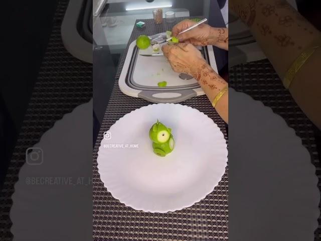 Create your own creature using vegetables and take out your inner creativity ‍️