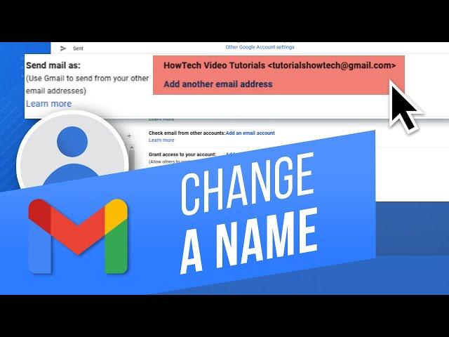 How to Change Your Gmail Display Name | Change Your Sender Name in Gmail