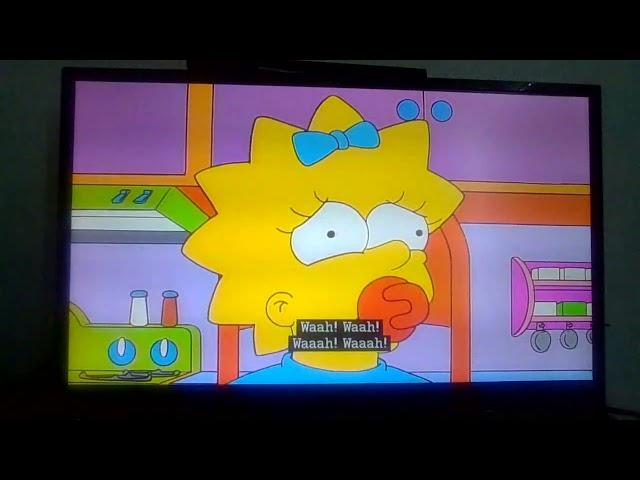 the simpsons maggie crying