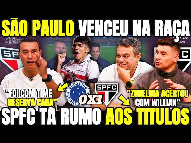 PÓS JOGO! MÍDIA RASGOU ELOGIOS AO SÃO PAULO! FOI NA RAÇA COM TIME RESERVA! SPFC TÁ RUMO AOS TITULOS!