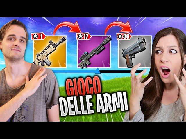 Nuova Modalità GIOCO DELLE ARMI su Fortnite *troppo SPETTACOLARE*