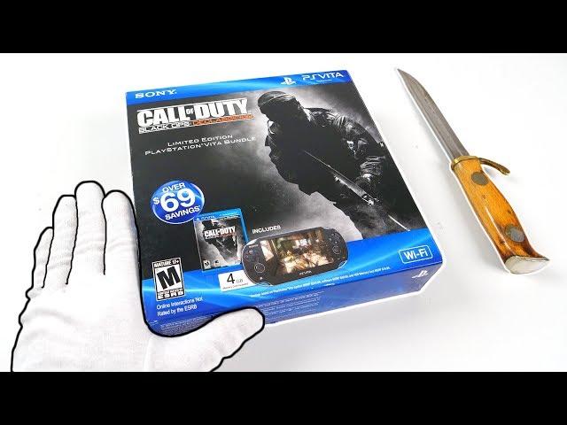 PlayStation Vita "BLACK OPS DECLASSIFIED" Console Unboxing! (PS Vita Limited Edition)