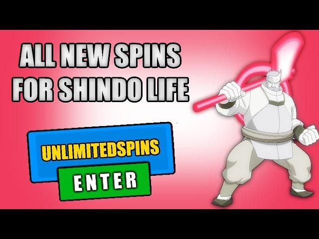 [100 SPIN CODE] All New Codes For *NEW SPINS* Working Codes In Shindo Life | Shindo Life Codes