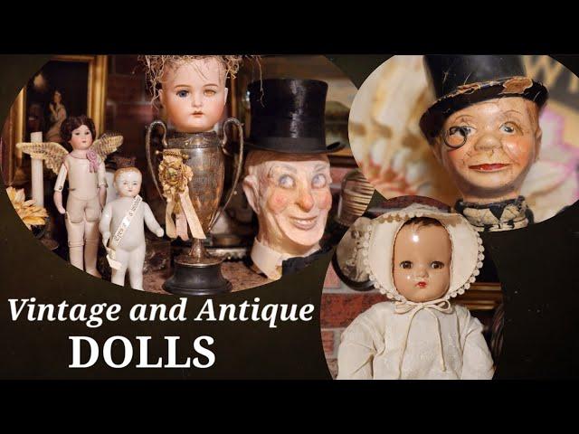 My Collection of Odd Vintage/Antique Dolls/ Art Dolls #dolls #collection #curiosity