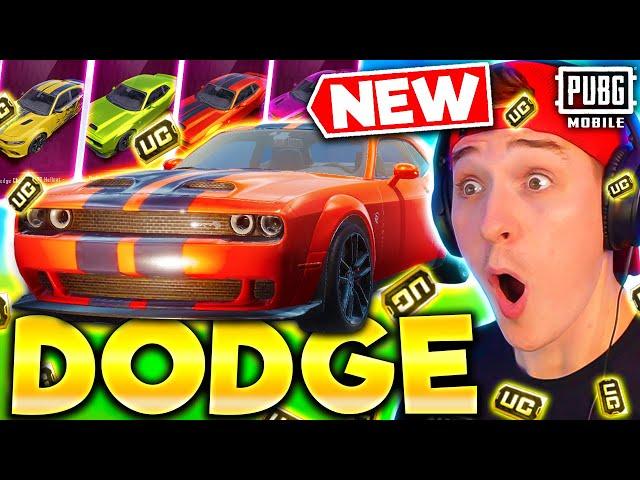 NEW DODGE CAR CRATE OPENING | PUBG MOBILE