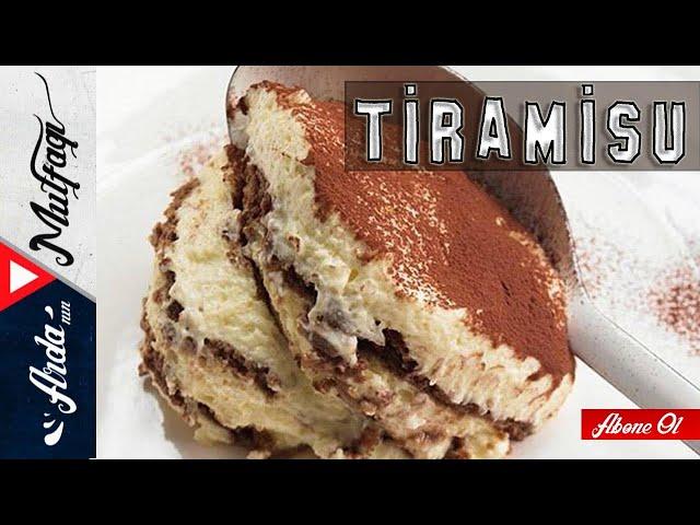 Kolay Tiramisu Tarifi | En Lezzetli Sütli Tatlı | Arda'nın Mutfağı