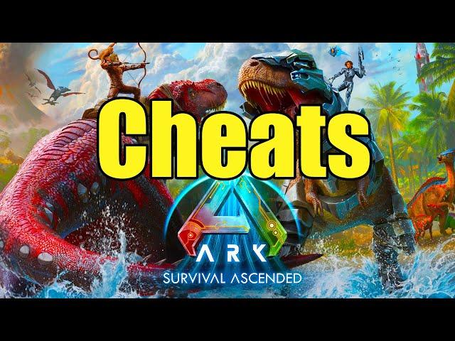 Ark Survival Ascended Cheats Admin Console, Dinos Tamed, God Mode [Xbox Series X/S & PS5]