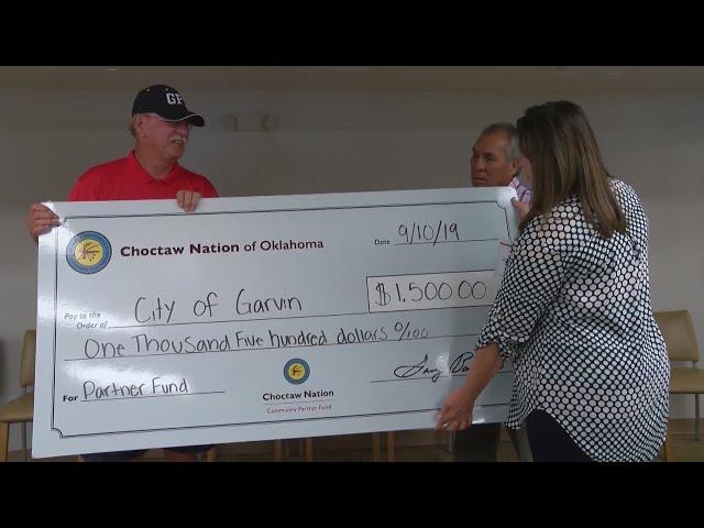 Choctaw Check Presentation