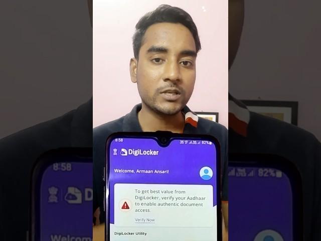 Digilocker verify problem | Digilocker l  Digilocker Aadhaar already registered problem #digilocker