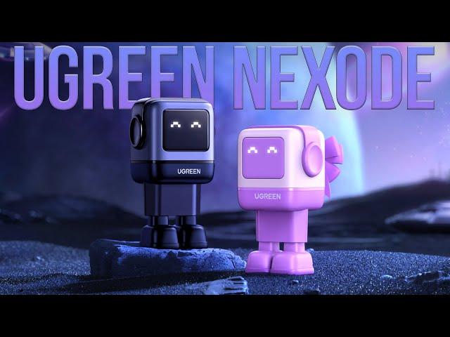 РОБОТ из БУДУЩЕГО! Ugreen Nexode Robot 65W GaN Быстрая Зарядка для Смартфонов, Планшетов и Ноутбуков