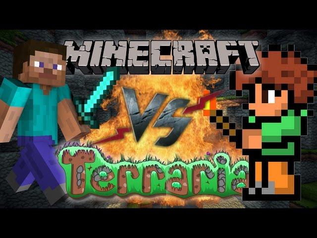 Рэп Баттл - Minecraft vs. Terraria