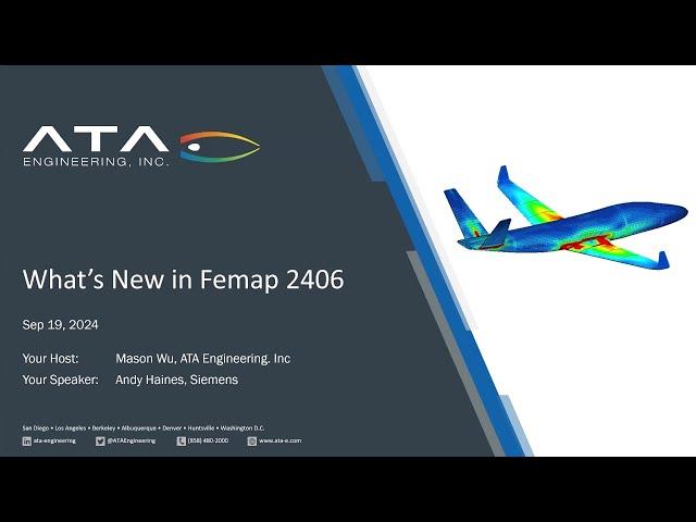 What’s New in Femap 2406