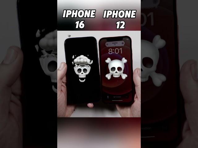 iPhone 16 vs iPhone 12  Boot-Up + PUBG Test! Who’s the Real Champion? #shorts #viralvideo