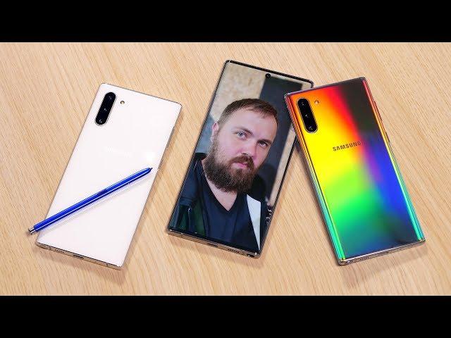 Первый взгляд на Samsung Galaxy Note 10+ и Note 10