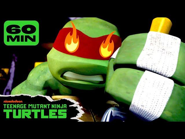 60 MINUTES of Raph's COOLEST Fight Scenes Ever!  | Teenage Mutant Ninja Turtles