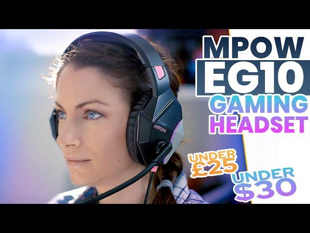 MPOW EG10 Gaming Headset Review: How Does The MPOW Gaming Headset Sound? // Real Life Review