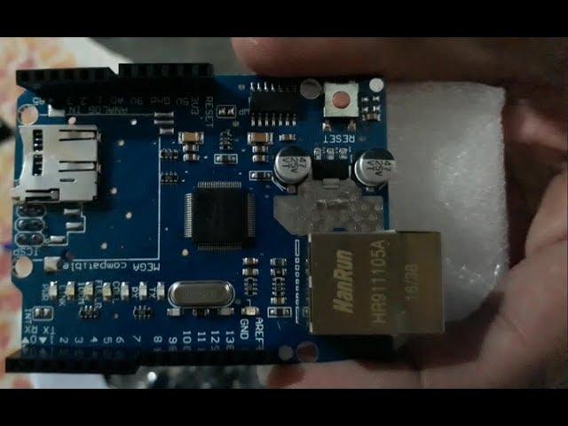 ||IOT|| Review Ethernet Shield W5100 Arduino UNO Mega 2560 1280 328 UNR R3