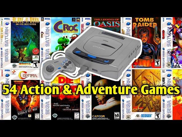 Best 54 Action & Adventure Games for Sega Saturn