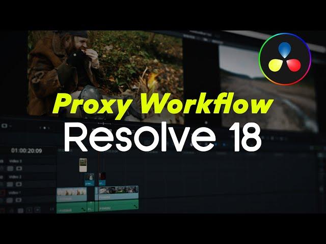 Create proxies FAST using Blackmagic Proxy Generator (Resolve 18)