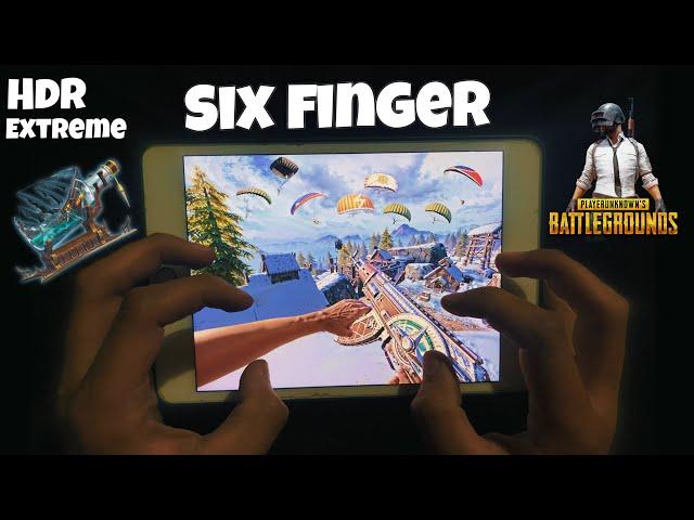 OMG  PUBG MOBILE 6 FINGER GAMEPLAY || IPAD MINI 5 PUBG TEST 2024 || IPAD MINI 5 BGMI TEST HANDCAM