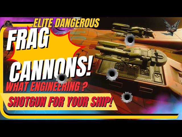 These Frag Cannons DESTROY Everything in Elite Dangerous!