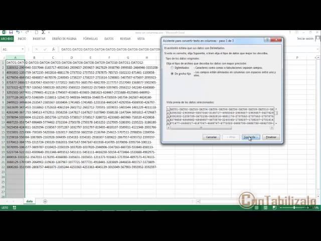 Separar Textos En Distintas Columnas de Excel