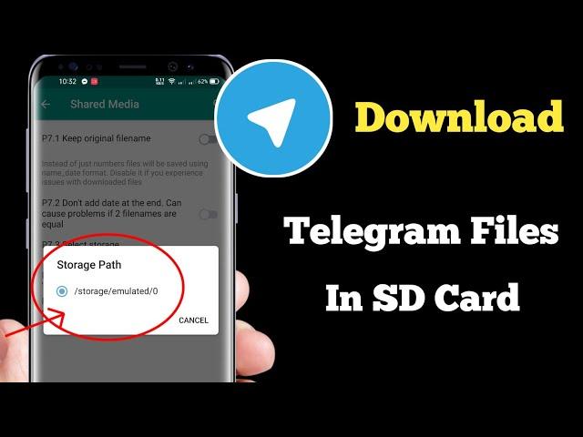 How To Change Telegram Storage Location To SDCard | Memory Card | Download Telegram Files In SD Card