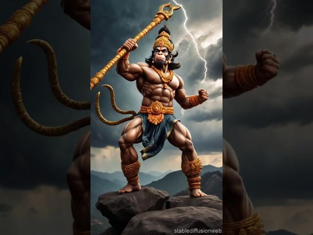 The veer hanuman ||bajrangbali best WhatsApp Status video ||#shortsfeed #virelshort #bajaragbali