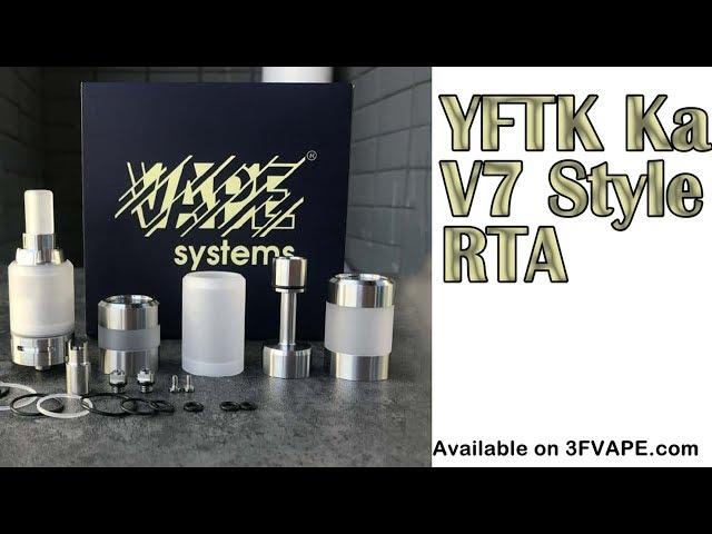 YFTK Ka V7 Style RTA with Nano Tank + Extension Kit