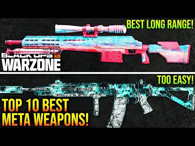 WARZONE: New TOP 10 BEST META WEAPONS After Update! (WARZONE Best Loadouts)