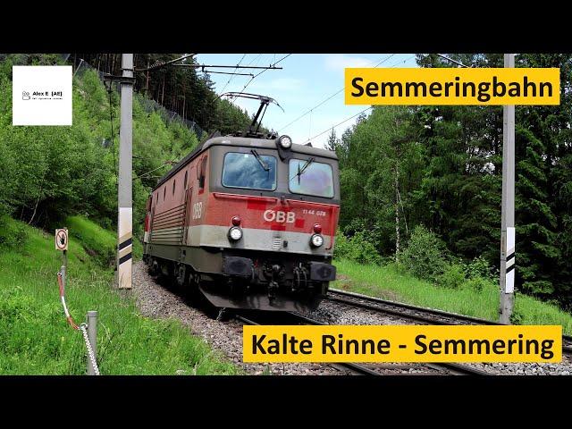 Semmering Nordrampe Kalte Rinne bis Semmering