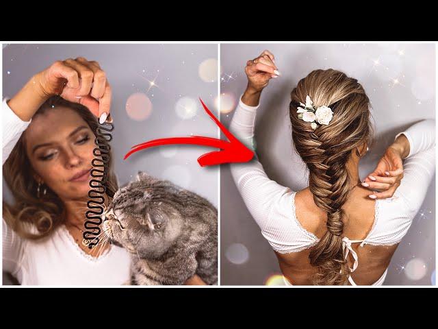 ВОТ ДЛЯ ЧЕГО НУЖНА ЭТА ШТУЧКА-ЗМЕЙКА! ЛАЙФХАК ПО ПОЕТЕНИЮ КОСЫ! Hair hack: amazing easy braid