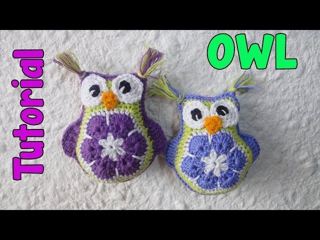 Совушка  Вязание крючком  The Owl Crochet