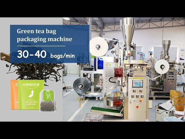 Automatic inner and outer tea bag packing machine drip tea bag packaging machine