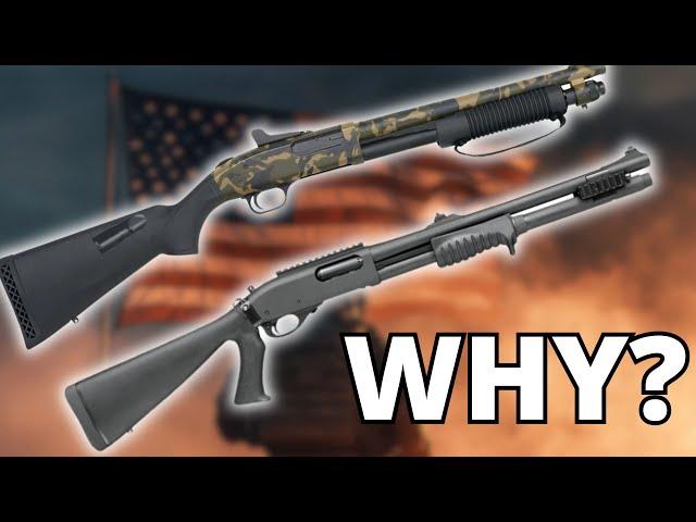 Why Does The US MILITARY Still use Pump Action SHOTGUNS?!