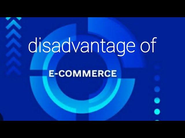 How to Avoid the Disadvantages of E Commerce