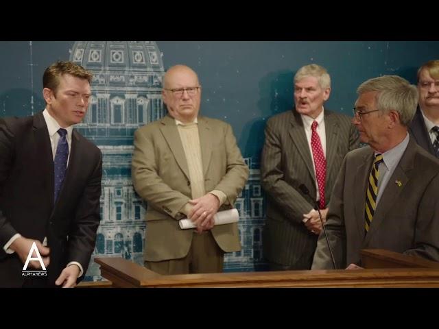 Republican Party of MN and MN Voter Alliance press conference on election integrity lawsuit