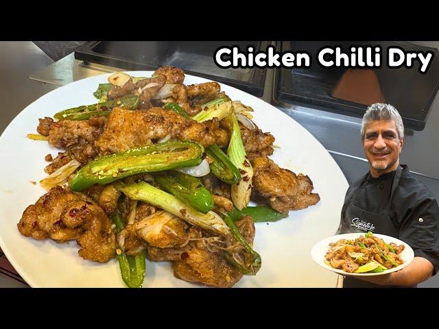 Chilli Chicken Recipe | Restaurant-Style Chilli Chicken Dry || Chef Saadat