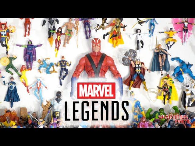 Marvel Legends Avengers 2024 Display with the HasLab Giant-Man Action Figure Collection Video