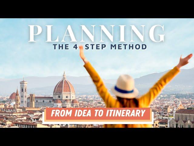 THE ULTIMATE TRIP PLANNING GUIDE  4 Steps to a Perfect Itinerary [FREE PDF]