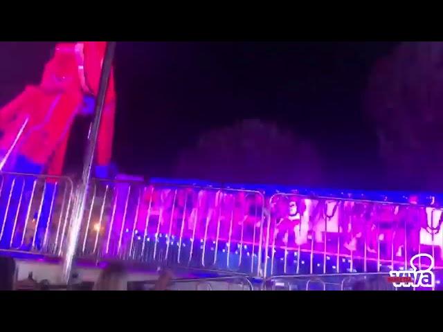 Funfair accident Transformers ride Italy