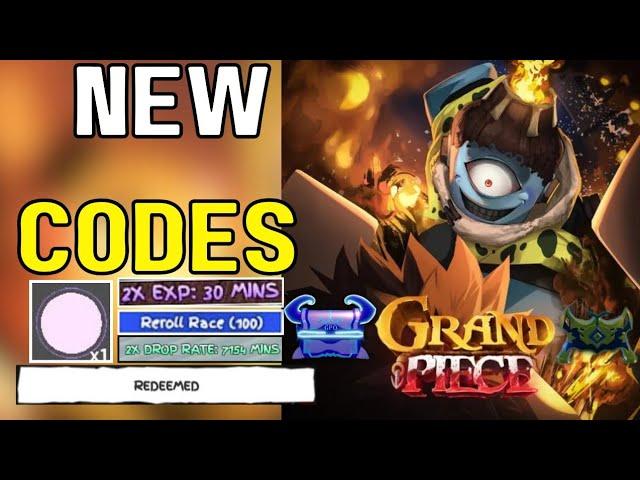 *NEW CODES* ALL NEW WORKING CODES IN GRAND PIECE ONLINE AUGUST 2024! ROBLOX GPO CODES